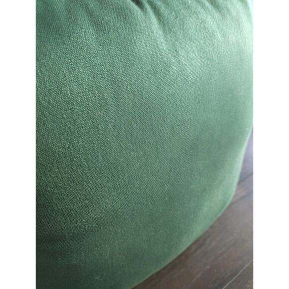 CHRISTMAS Tree Holiday Pillow Tapestry Teddy Bear Print Green Cloth Backing 16" - Picture 5 of 6